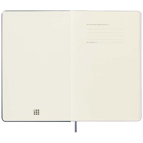 Moleskine Large Smart Notizbuch – liniert, blau