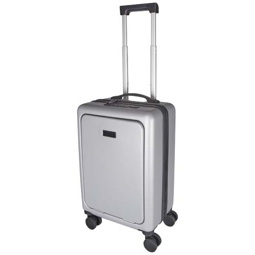 Rover Pro 20" Kabinentrolley aus recyceltem GRS-Material 40 L, silber