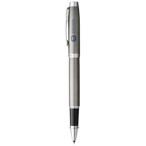 Parker IM Tintenroller (schwarze Mine), silber