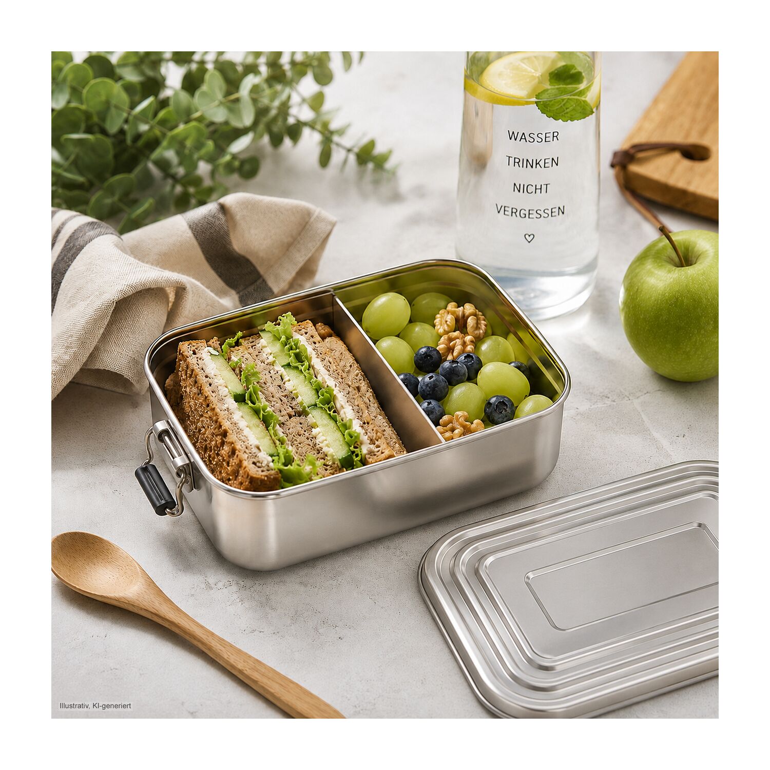 Geschenkset / Präsenteset: Süße Lunchbox