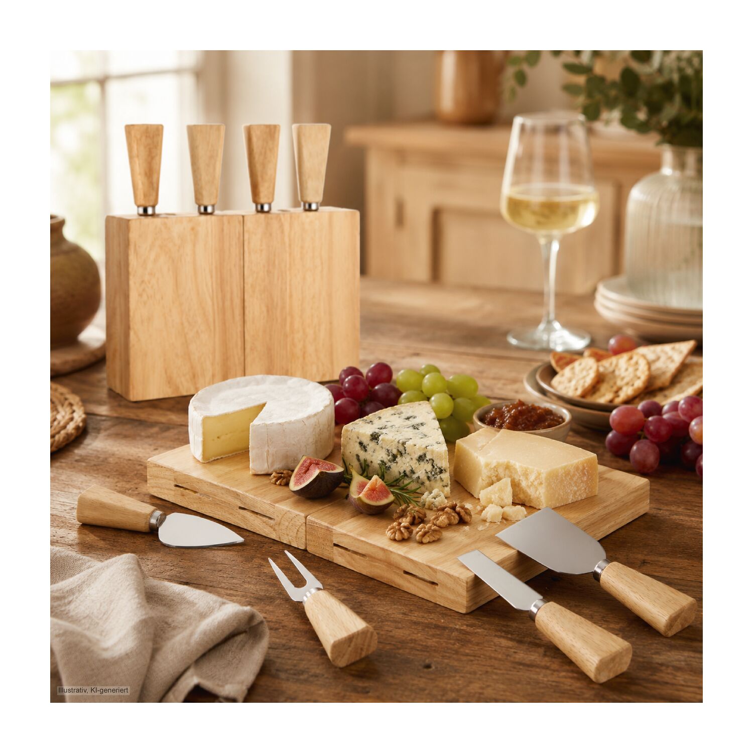 Geschenkset / Präsenteset: Edles Käse-Trio