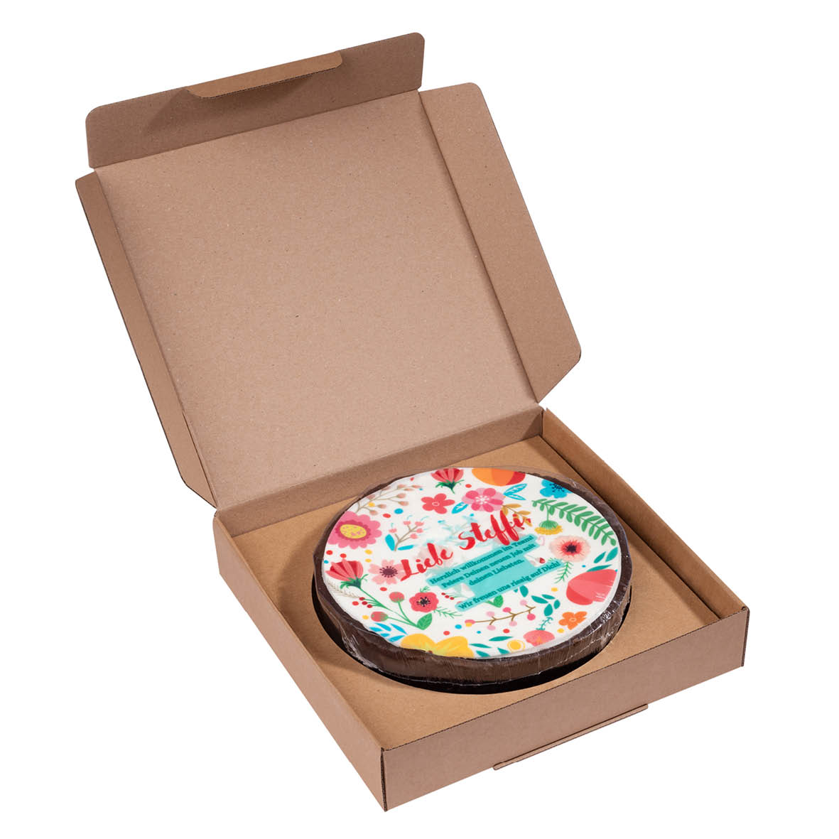 L-DESIGN-TORTE RUND IN KARTONAGE