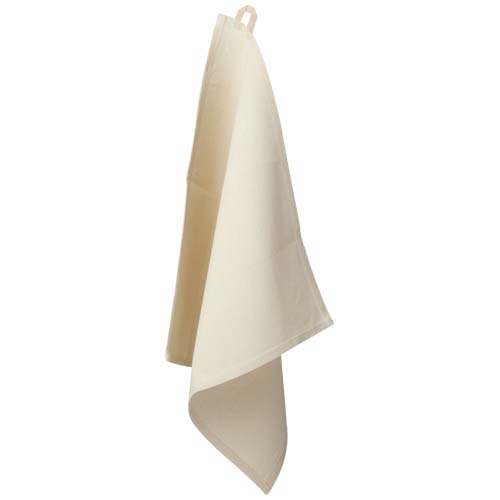 Alora 200 g/m² Küchenhandtuch aus recycelter Baumwolle, oatmeal
