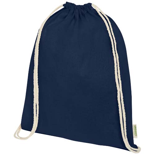 Odisha 140 g/m² OCS Bio-Sportbeutel 5L, navy