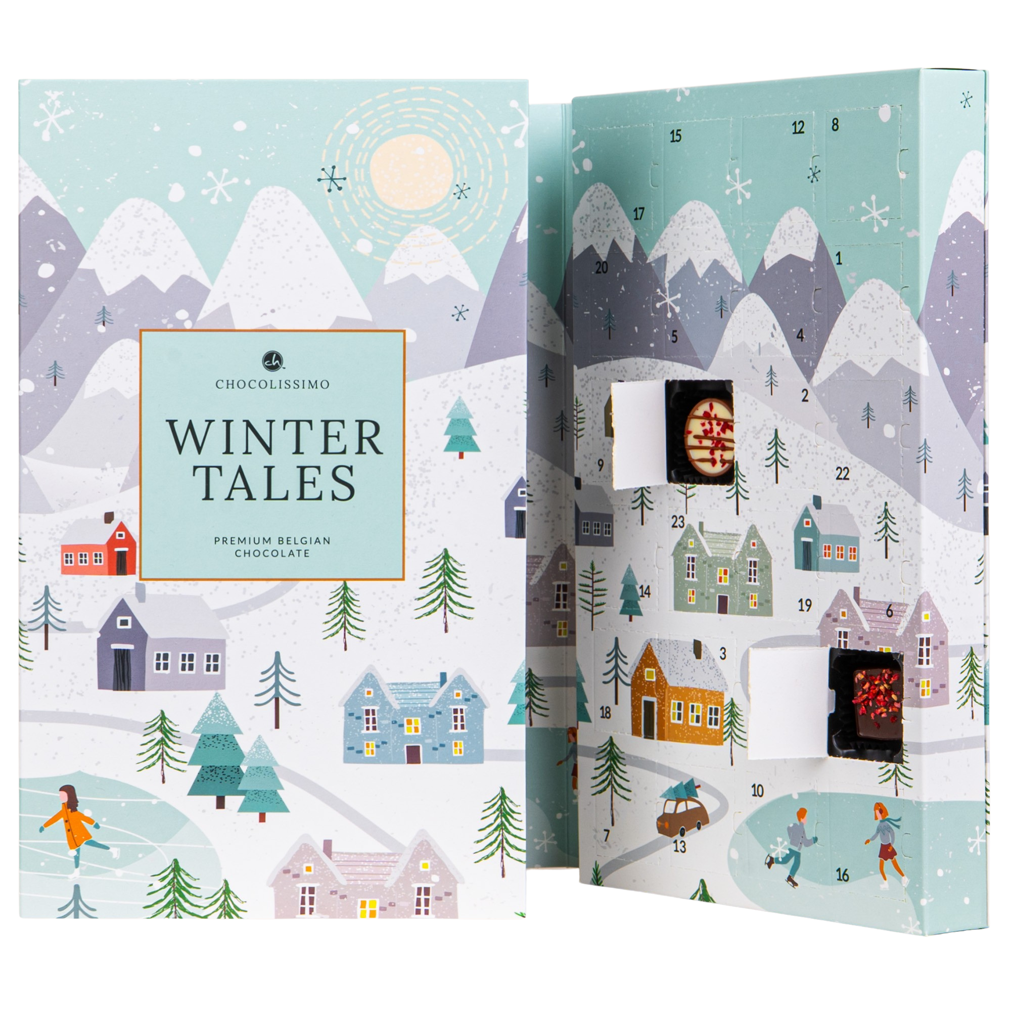 Adventskalender Winter Tales Confiserie Pralines