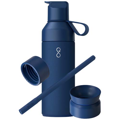 Ocean Bottle 500 ml 3 in 1 Set, Ozeanblau