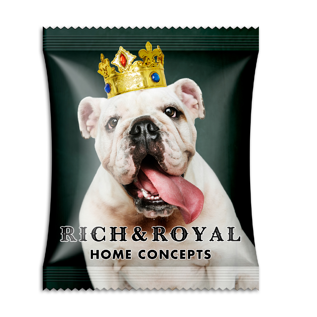 Beauty Sweeties | 16,4 g | Kronen | weiße kompostierbare Folie | 4c Euroskala
