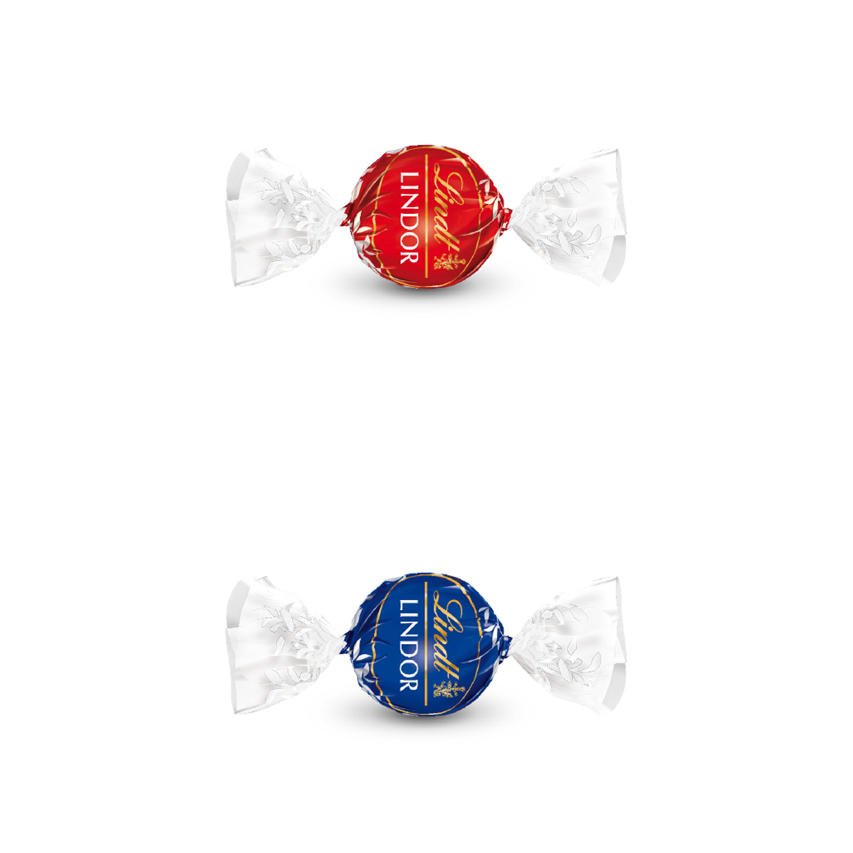 Lindt Lindor Kugel in Werbekartonage | 12,5 g | Schokolade Feinherb | Quadratform | 4c Euroskala