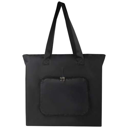 EcoFold faltbare RPET Tragetasche 16 L, schwarz