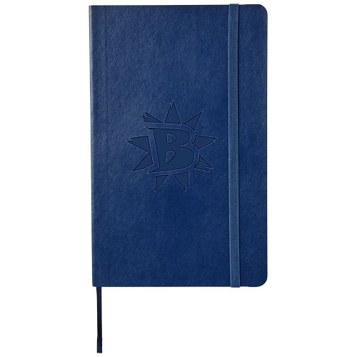 Moleskine Classic Softcover Notizbuch L – liniert, saphir