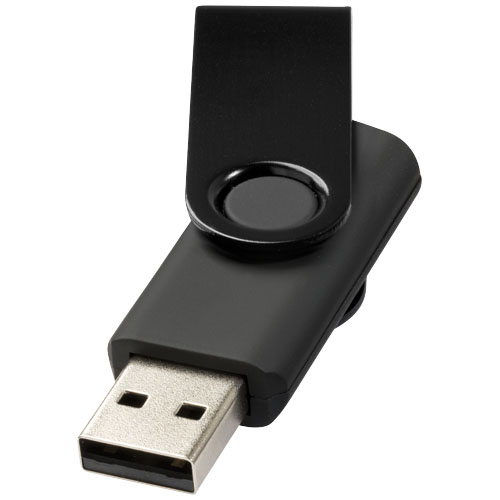 Rotate-Metallic 4 GB USB-Stick, schwarz