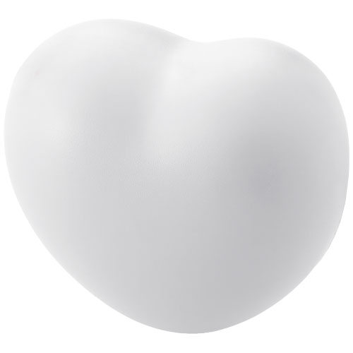 Herzförmiger Antistress Ball, weiss