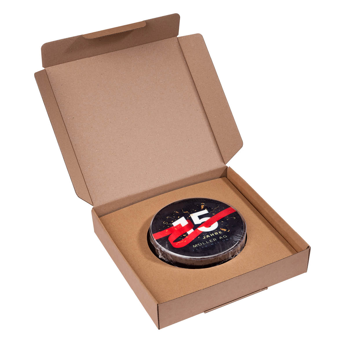RUNDE DESIGN-TORTE IN MAILINGBOX