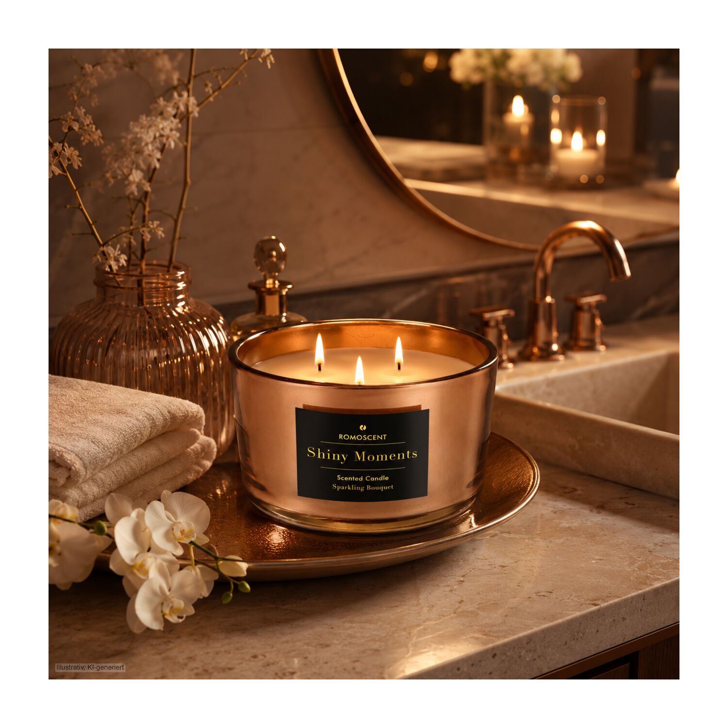 ROMOSCENT® Aromakerze Shiny Moments