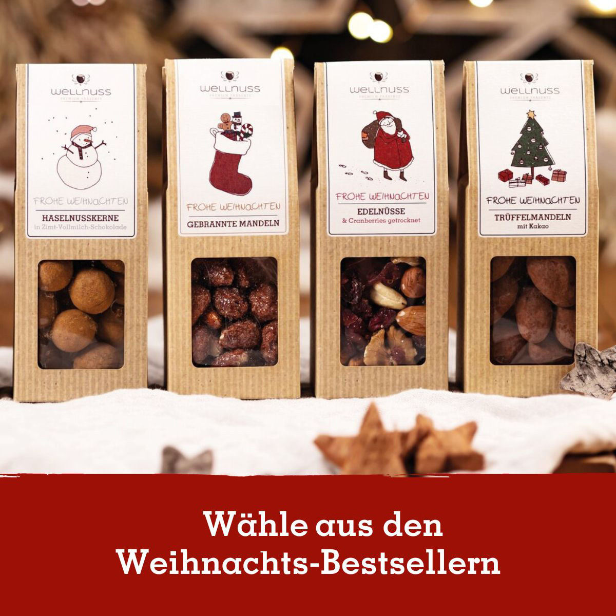 Werbesüssigkeiten Wellnuss