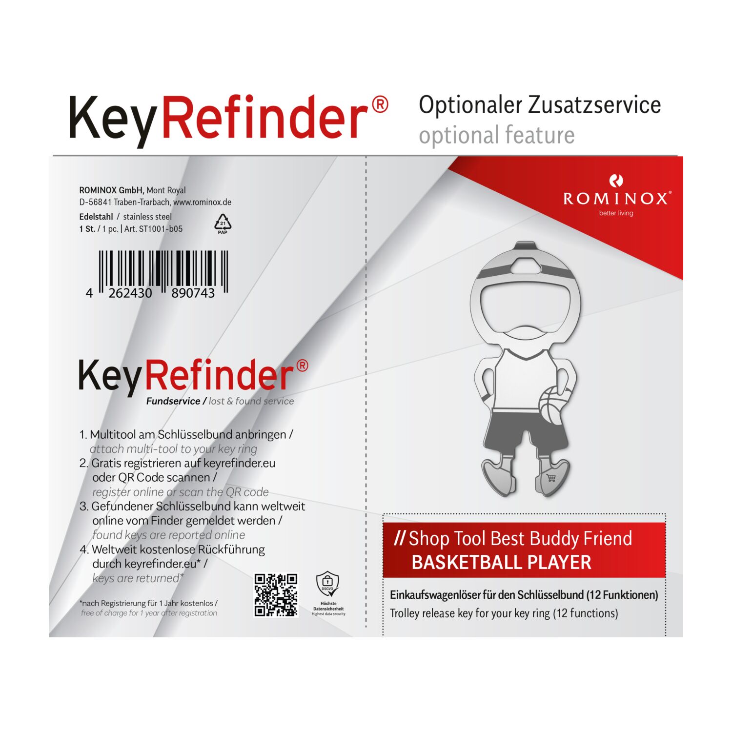 ROMINOX® Best Buddy Friend // Basketball Player