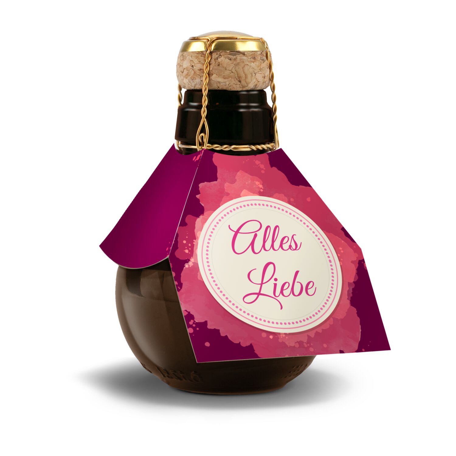 Kleinste Sektflasche der Welt Alles Liebe, 125 ml