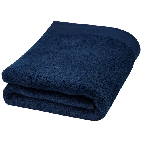 Ellie 550 g/m² Baumwollhandtuch 70 x 140 cm, navy