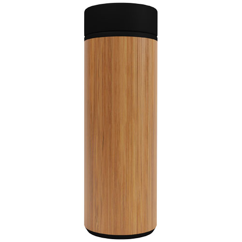 SCX.design D11 500 ml Smart Flasche  aus Bambus mit Leuchtlogo