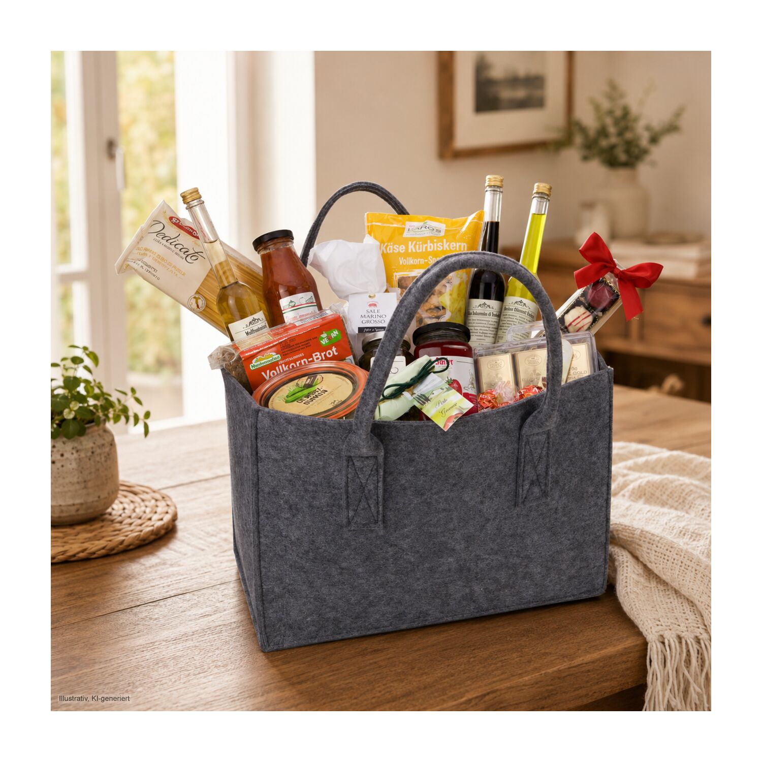 Geschenkset / Präsenteset: Geschenktasche XL mit 15 leckeren Produkten