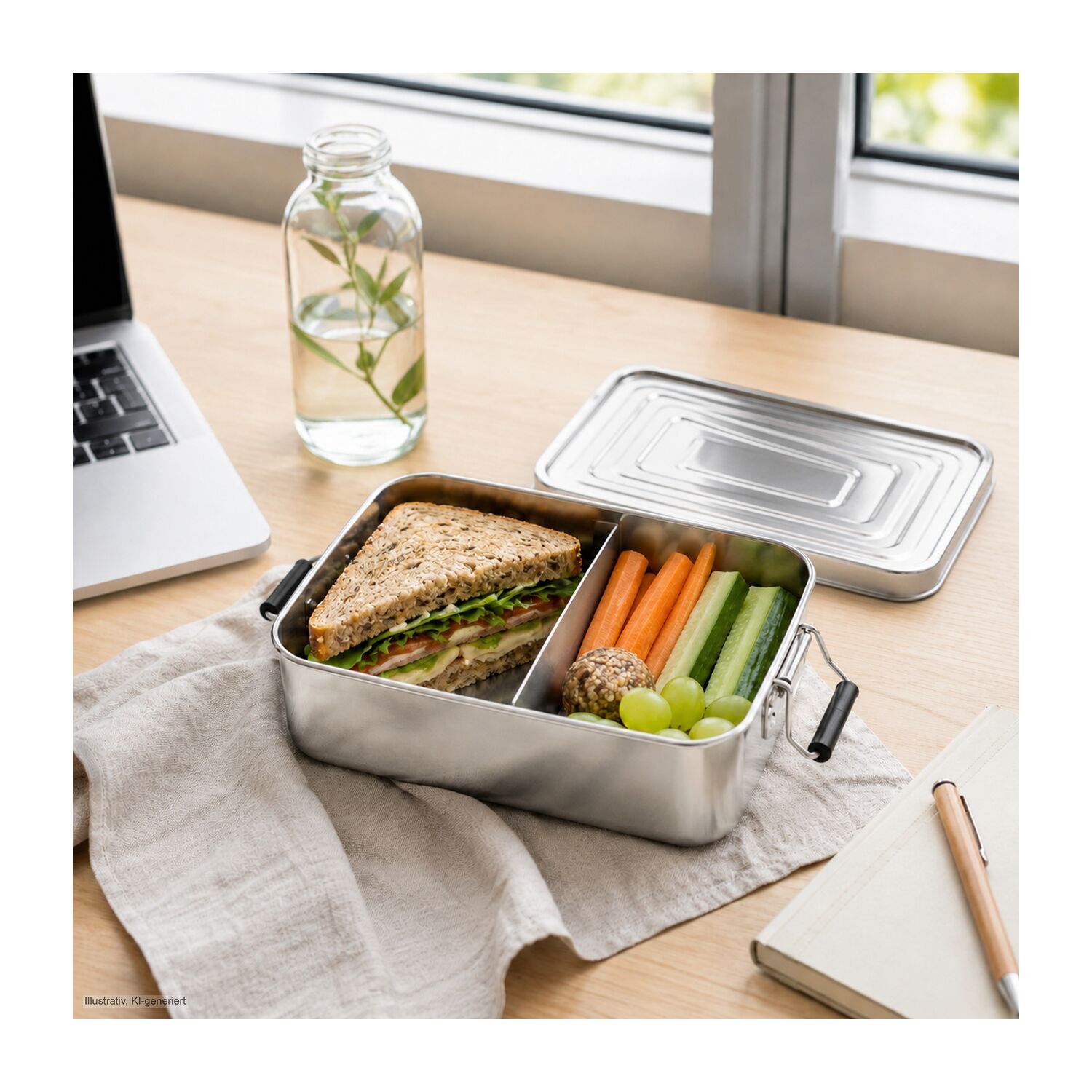 Geschenkset / Präsenteset: Süße Lunchbox