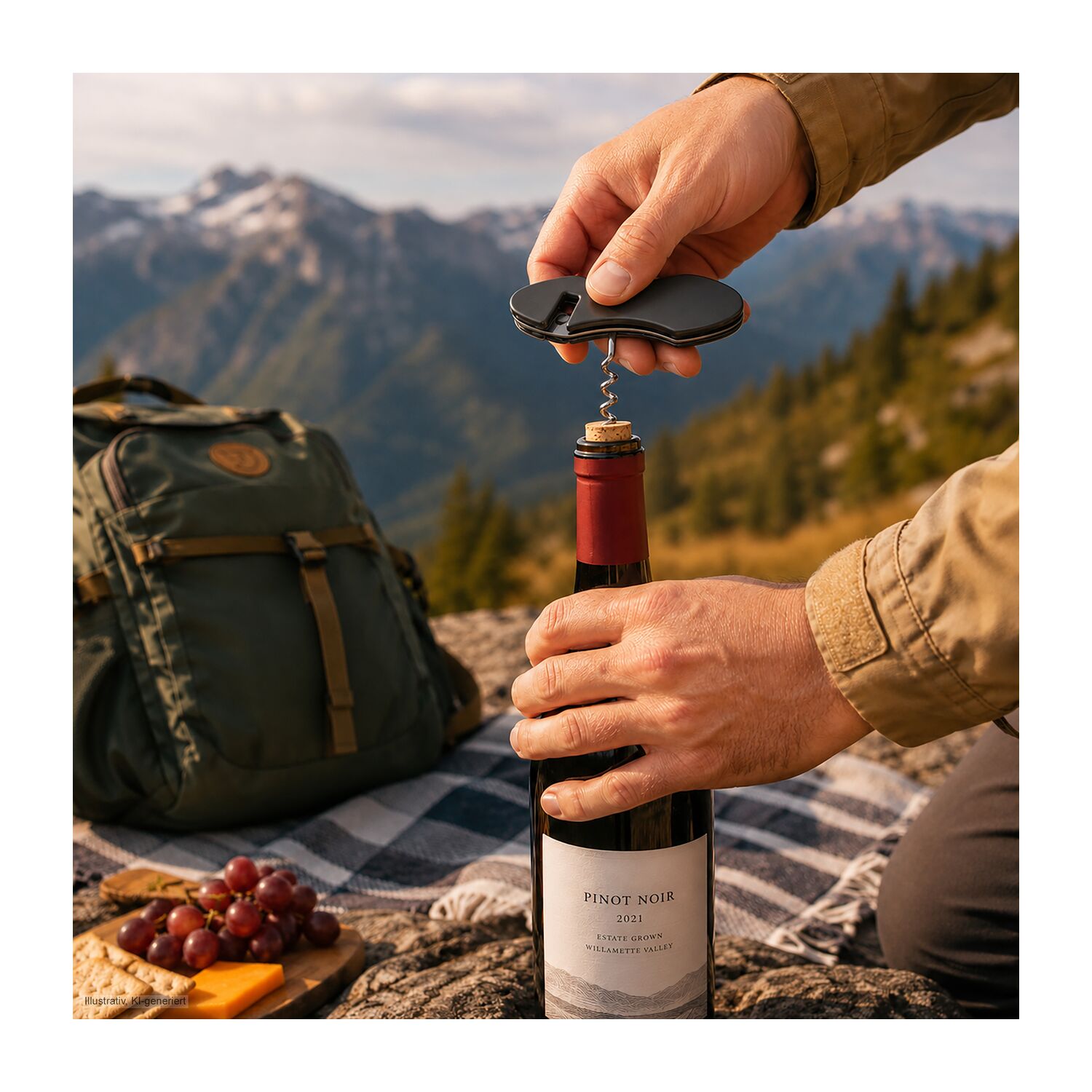 Geschenkset / Präsenteset: Herzhafte Outdoor-Box