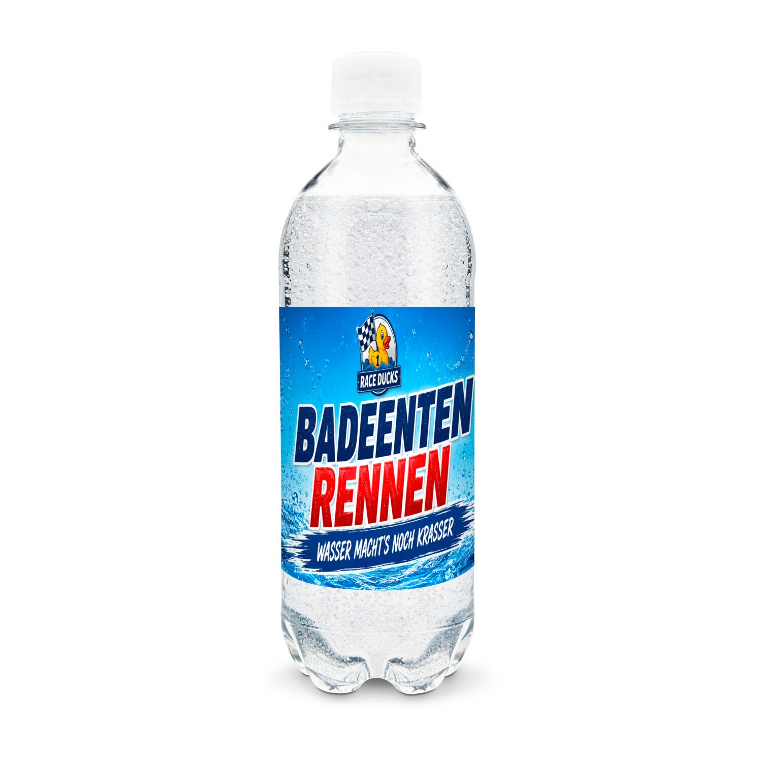 500 ml PromoWater - Mineralwasser - Papier-Etikett
