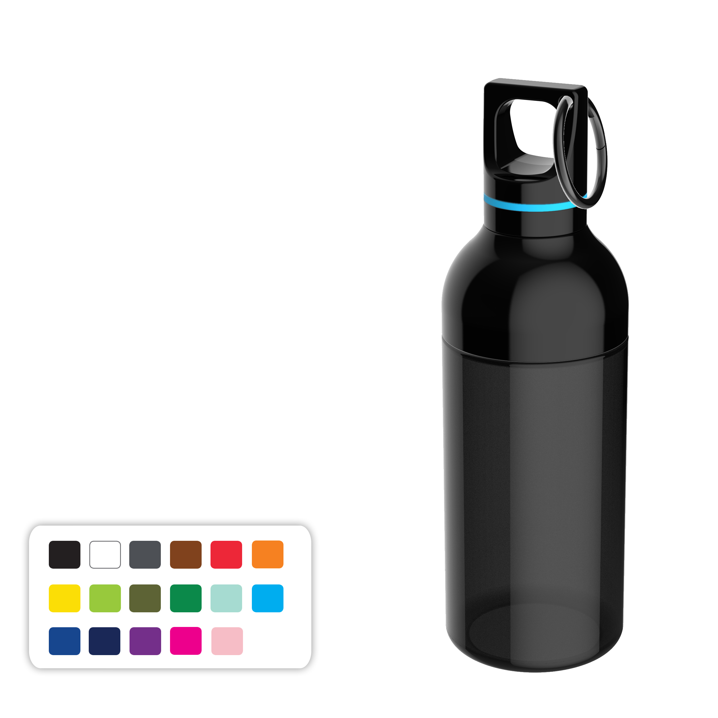 Trinkflasche RETUMBLER-DUIX SPORT, Schwarz