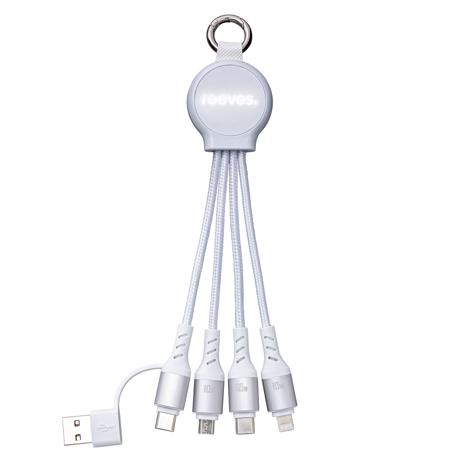 6-in-1 Ladekabel mit Beleuchtung REEVES-PUHALANI SWITCH
