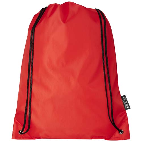 Oriole Turnbeutel aus RPET 5L, rot