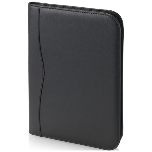 Ebony A4 Reißverschlussmappe
