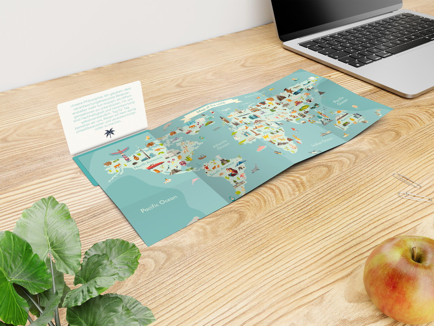 Faltplan Concept-Card Small Recycling-Inhaltspapier, 24 Kacheln / 308 × 141 mm