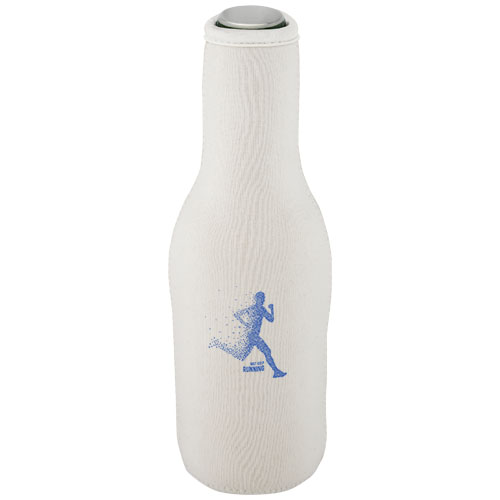 Fris Flaschenmanschette aus recyceltem Neopren, weiss