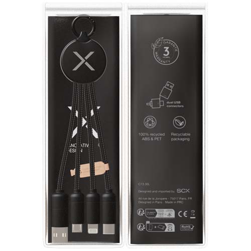 SCX.design C14 20W 5-in-1 Ladekabel