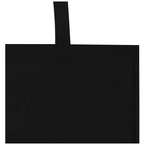 EcoSeal GRS-recycelte Nonwoven Kongress Tragetasche 6 L, schwarz