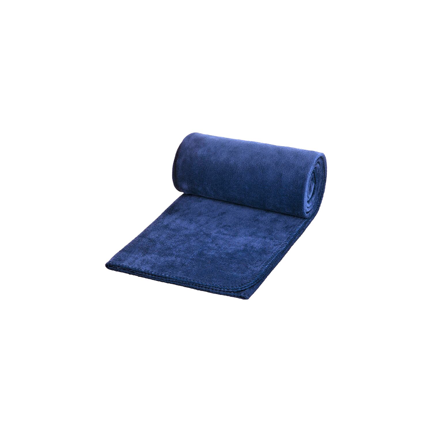 Fleecedecke Basic navy - 120 x 150 cm, 180 g/m²