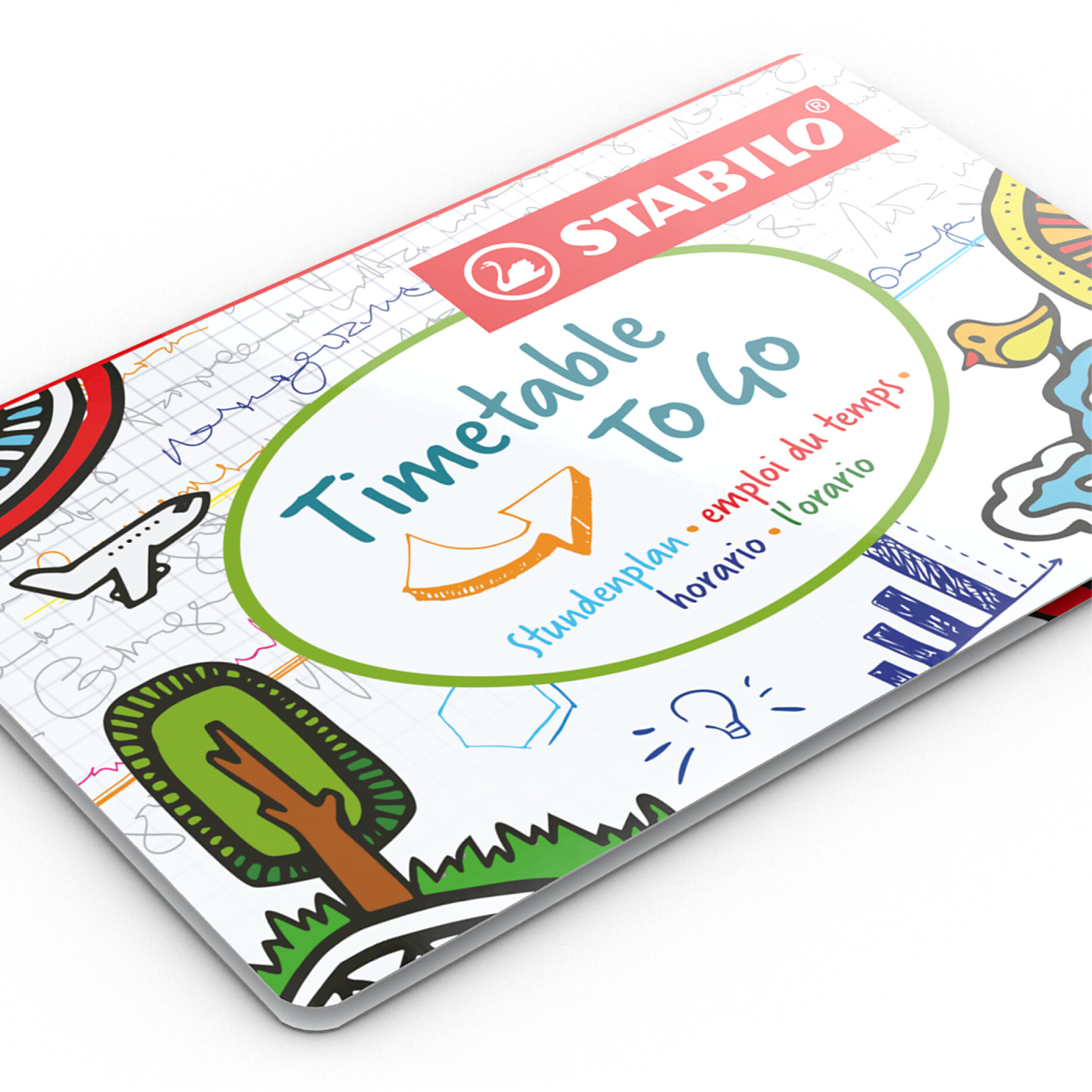 Faltplan Concept-Card Small, 24 Kacheln / 308 × 141 mm