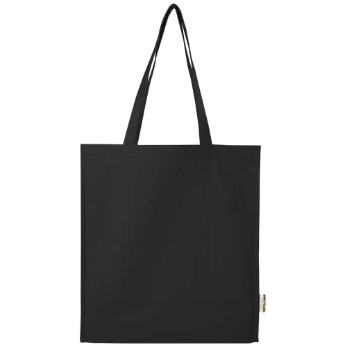 Florida 270 g/m² Tragetasche mit Seitenfalten 14L, schwarz