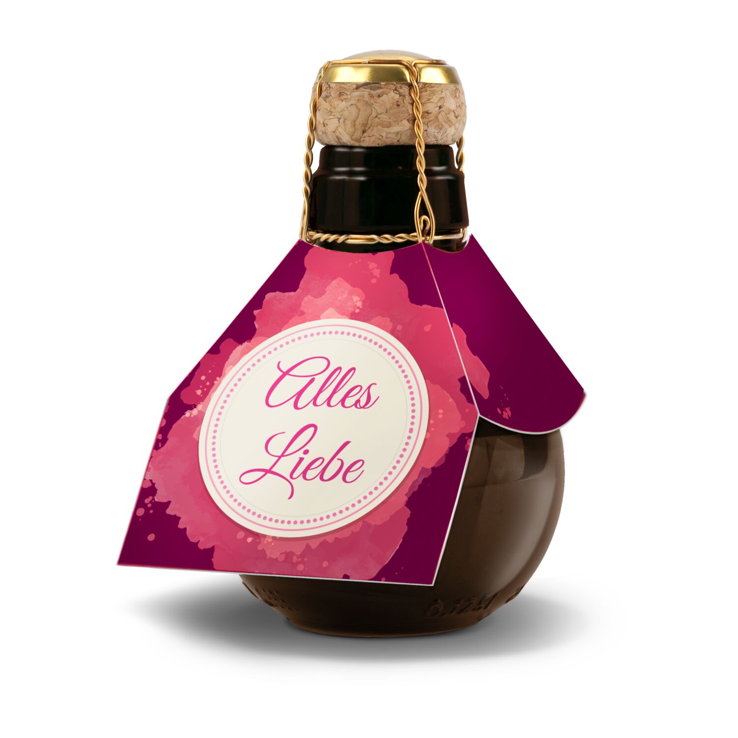 Kleinste Sektflasche der Welt Alles Liebe, 125 ml