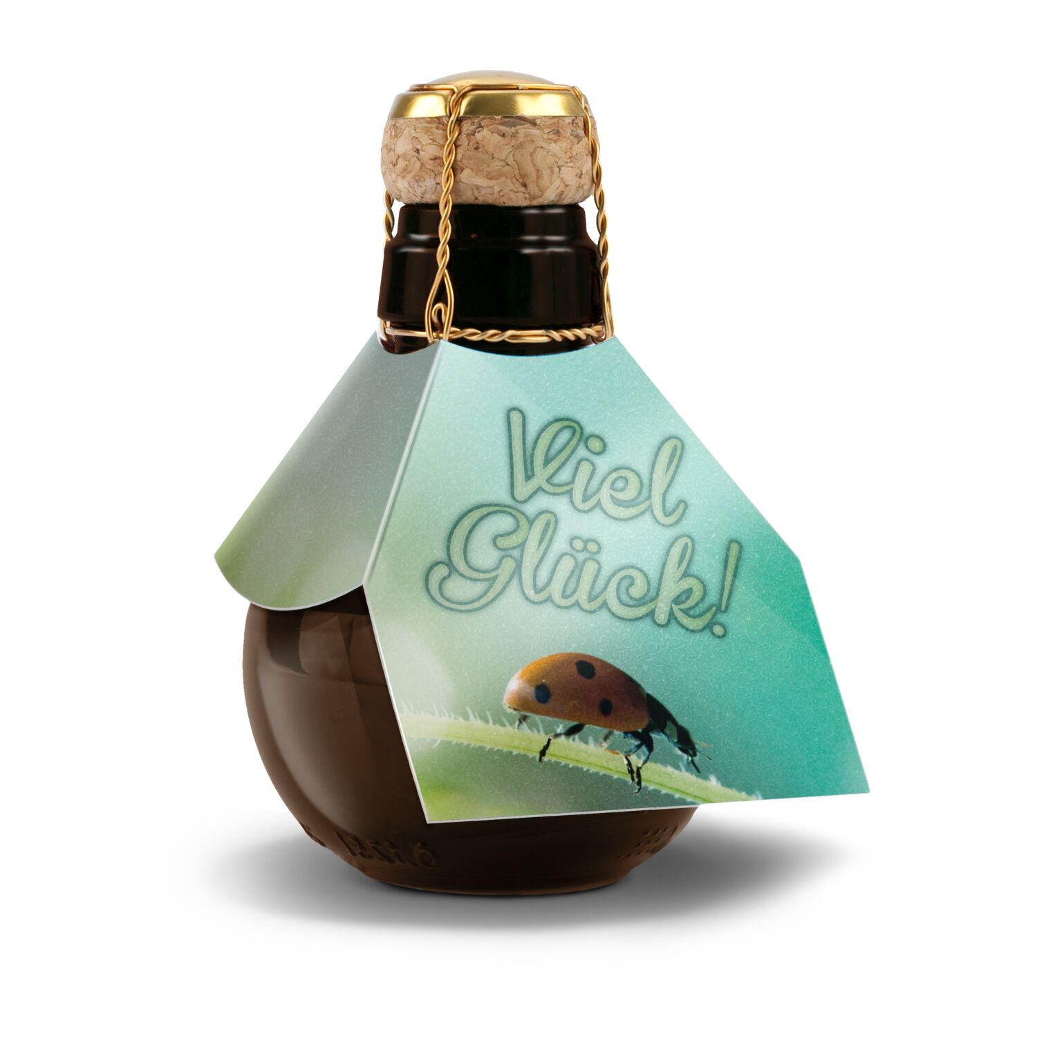 Kleinste Sektflasche der Welt Viel Glück, 125 ml