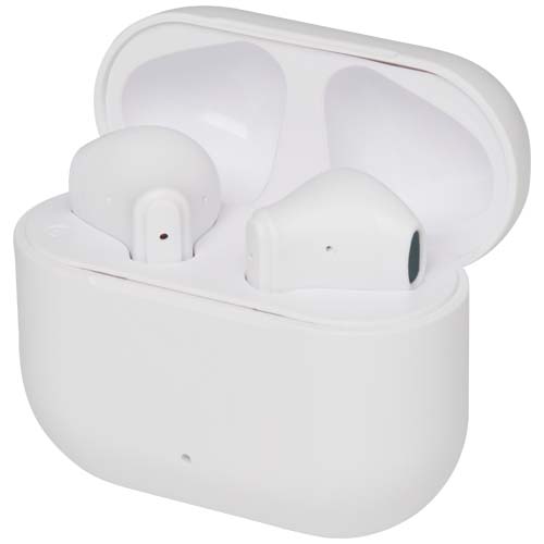 Altais True Wireless Bluetooth® Headset aus recyceltem Kunststoff, weiss