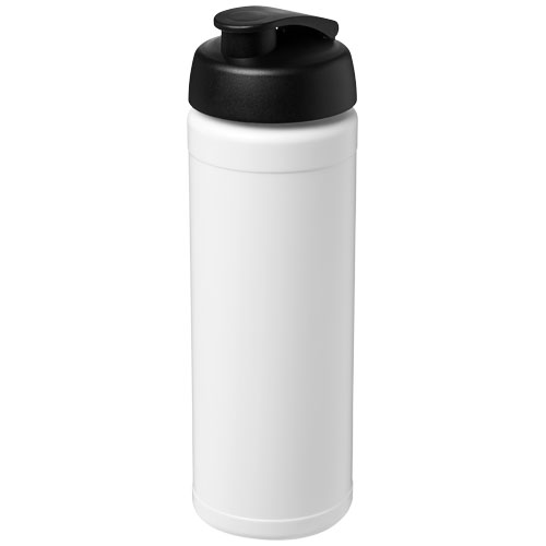 Baseline® Plus 750 ml Flasche mit Klappdeckel, weiss, schwarz