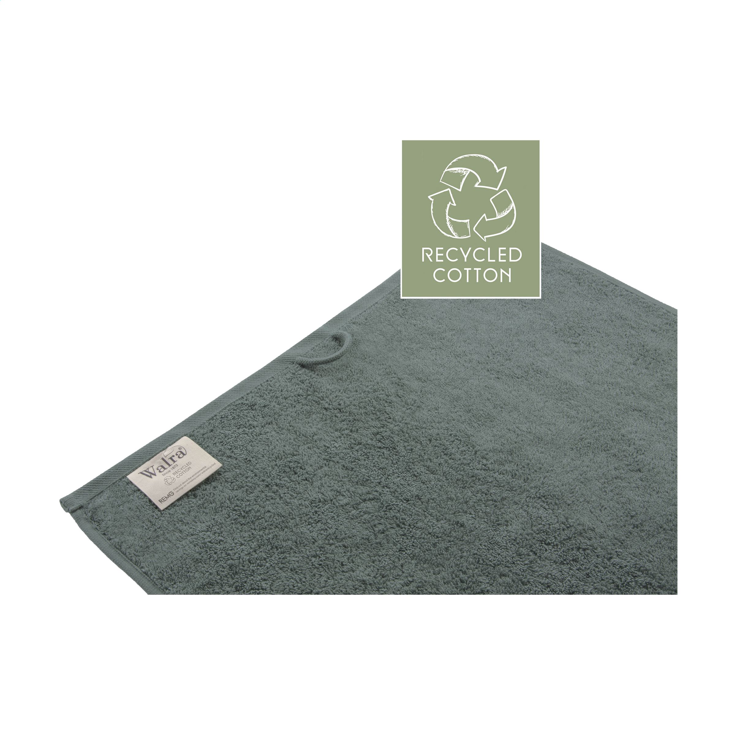 Walra Towel Remade Cotton 50 x 100 Handtuch, Dunkelgrün