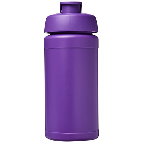 Baseline® Plus 500 ml Sportflasche mit Klappdeckel, lila