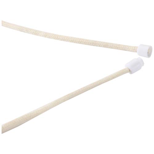 Adhab Smartphone Lanyard mit Bambusdetails, weiss