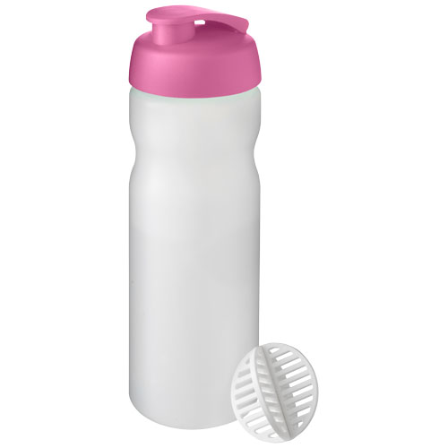 Baseline Plus 650 ml Shakerflasche, magenta, klar mattiert
