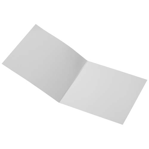 Herald quadratische Grußkarte, weiss