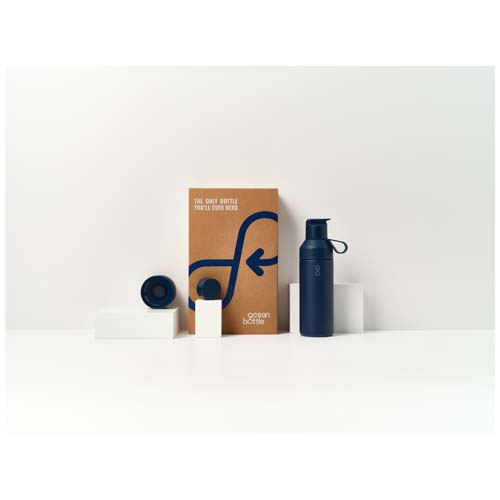 Ocean Bottle 500 ml 3 in 1 Set, Ozeanblau