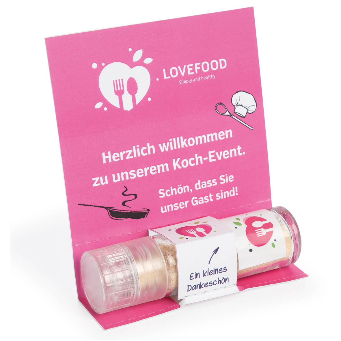 Salzmühle mit Displaykarte