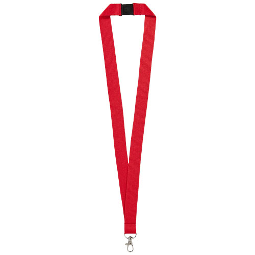 Lago Lanyard mit Sicherheitsverschluss, rot